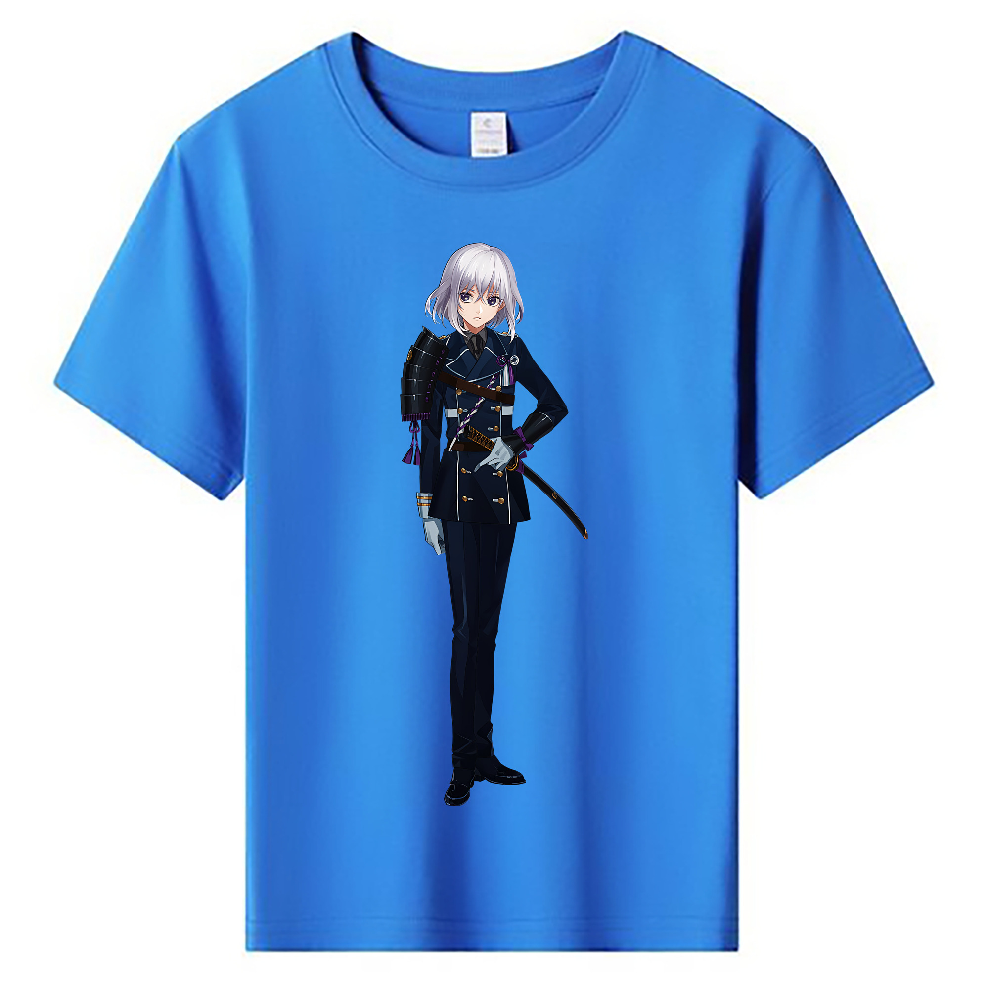 （画像用） 刀剣乱舞 Touken Ranbu 綿100％キッズTシャツ（フロントプリント）